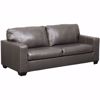 Picture of Morelos Gray Italian Leather Queen Sleeper Sofa