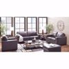 Picture of Morelos Gray Italian Leather Queen Sleeper Sofa
