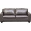 Picture of Morelos Gray Italian Leather Sofa