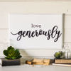 Picture of Love Generously Sign