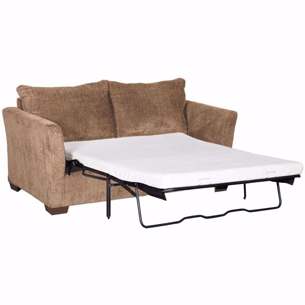 Picture of Webster Coffee Full Sleeper with Memory Foam Mattress