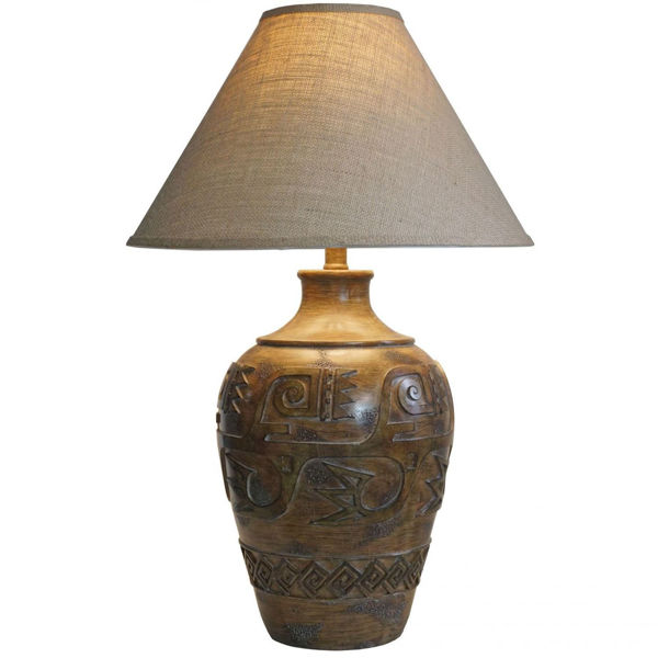 Desert Earth Table Lamp Dl3781, How To Earth A Table Lamp