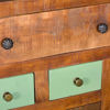 Picture of 9 Drawer Rustic Chest With Iron Base