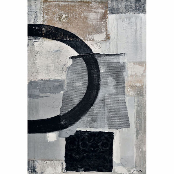 Picture of Black Grey Abstract