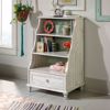 Picture of Eden Rue Accent Bookcase W/drawerWhite Plank