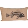 Picture of 14x26 Blue Fish Pillow