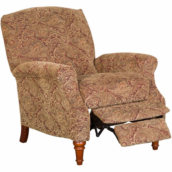 Relax in the Chloe Tapestry Hi-Leg Push Back Recliner | AFW.com