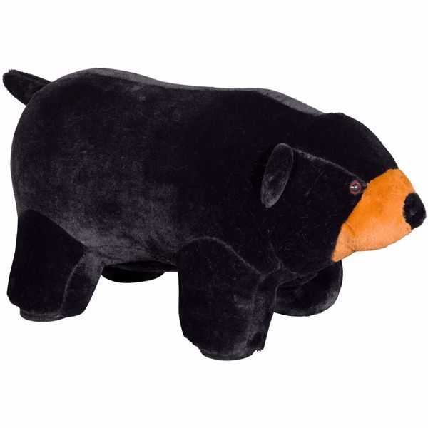 Picture of Black Bear Ottoman