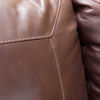 Picture of Fortney Mahogany Italian Leather Chair