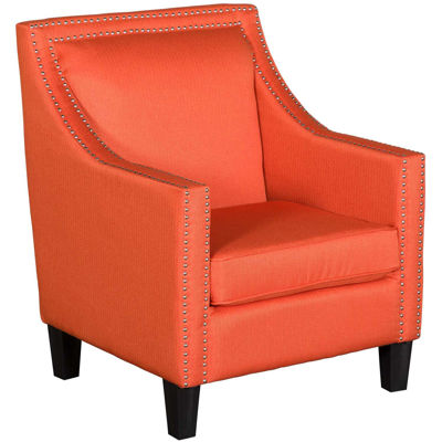 Picture of Malika Orange Accent Chair