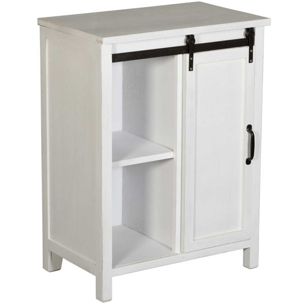 White Barn Door Cabinet | 8B4140N | AFW.com