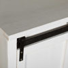Picture of White Barn Door Cabinet