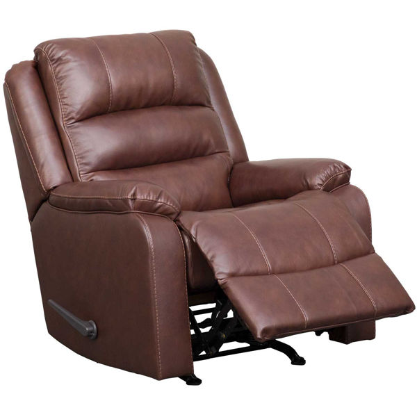 Wylesburg Leather Rocker Recliner - Ashley Furniture 