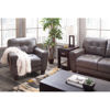 Picture of Aria Gray Leather Sofa