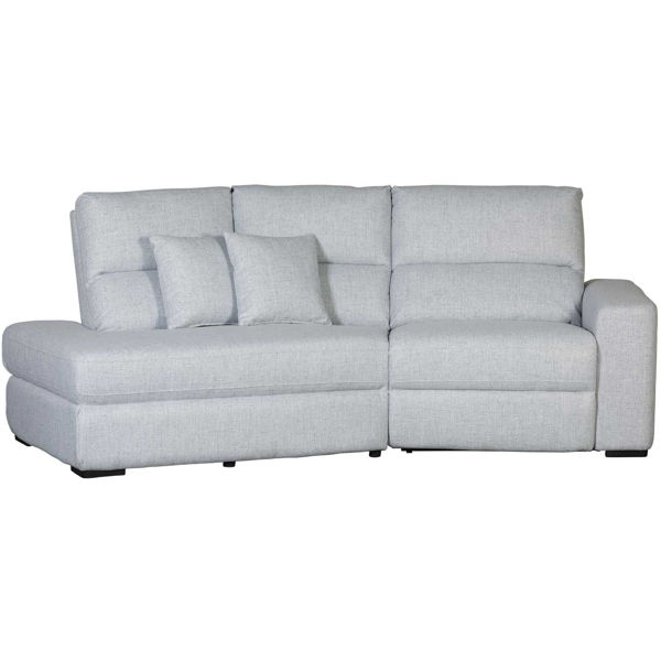 Picture of Luna 2 Piece Power Recline Sectional with LAF Chai