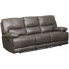 Picture of Rigby Gray Leather Recline Sofa