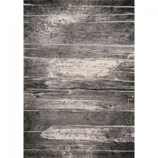 Picture of Montana Charcoal Blue Taupe 5x8 Rug