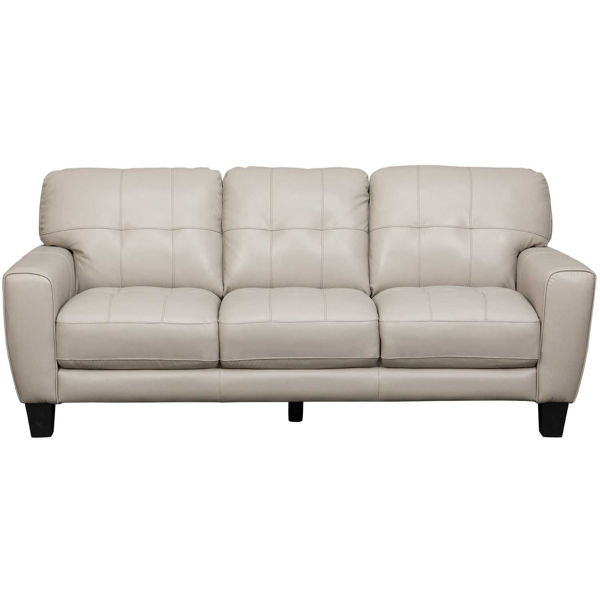 Picture of Aria Taupe Leather Sofa