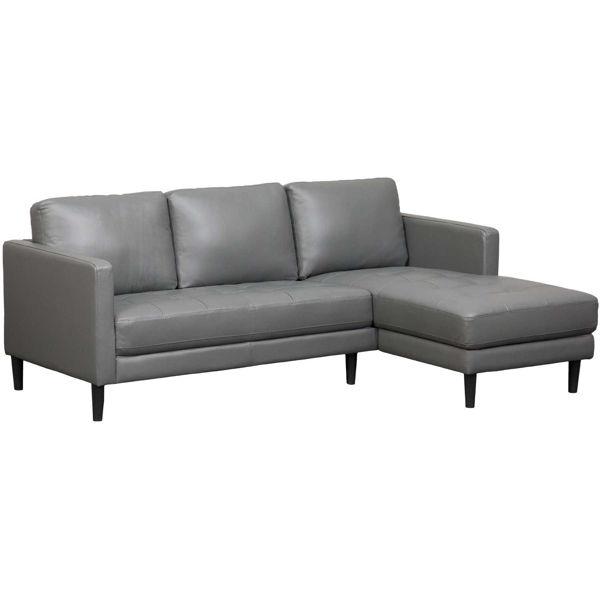 Picture of Rebel Leather Sofa with RAF Chaise