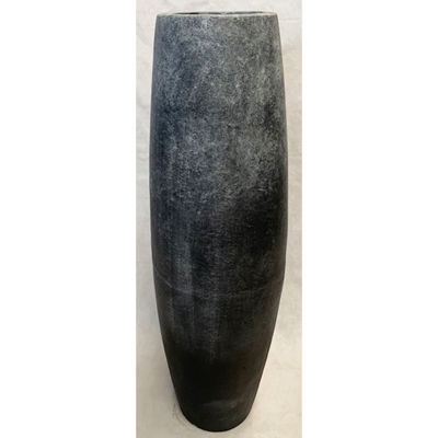 Picture of Charcoal Grey Textured Floor Vase