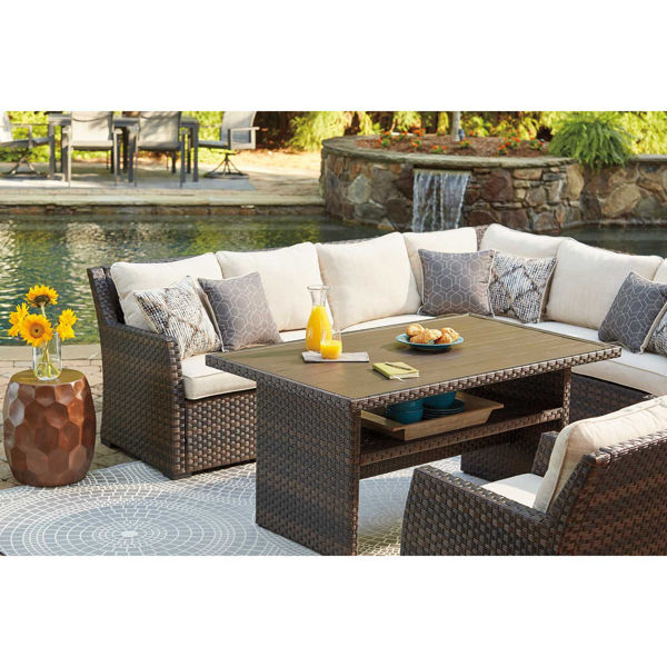 Easy Isle 4-Piece Sectional Set | P455-4PCSET | AFW.com