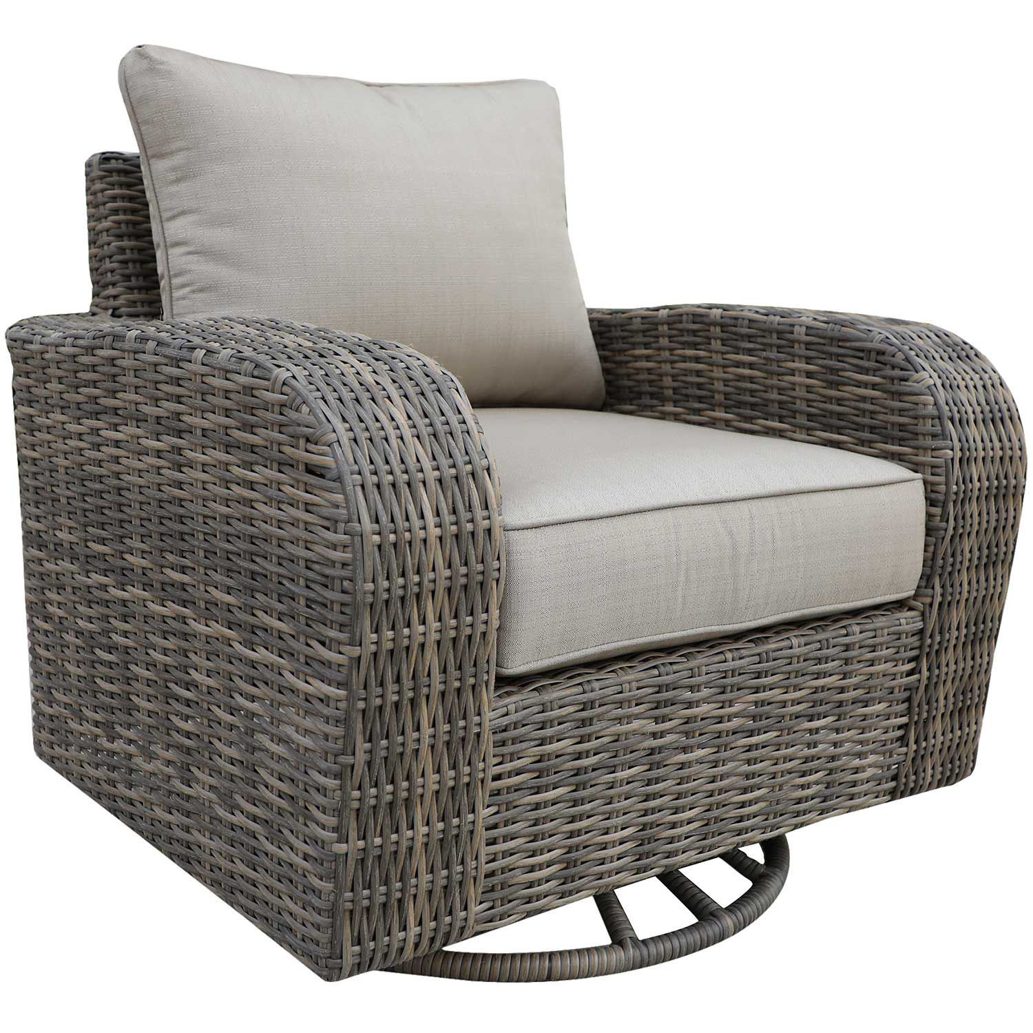 Brunswick Swivelchair With Cushion | HA-1074-CK 14523B | | AFW.com