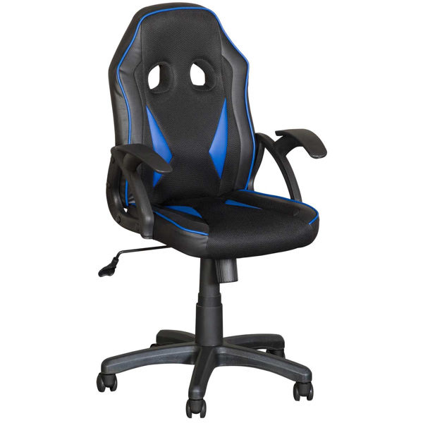 Picture of Black and Blue Office Chair