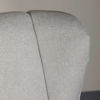 Picture of Evelyn Light Gray Wing Back Chair
