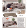 Picture of Levite 4 Piece Sectional with Storage