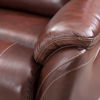 Picture of Dellington Walnut Power Recliner with Adjustable Headrest and Lumbar