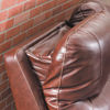 Picture of Dellington Walnut Power Reclining Sofa with Adjustable Headrest and Lumbar