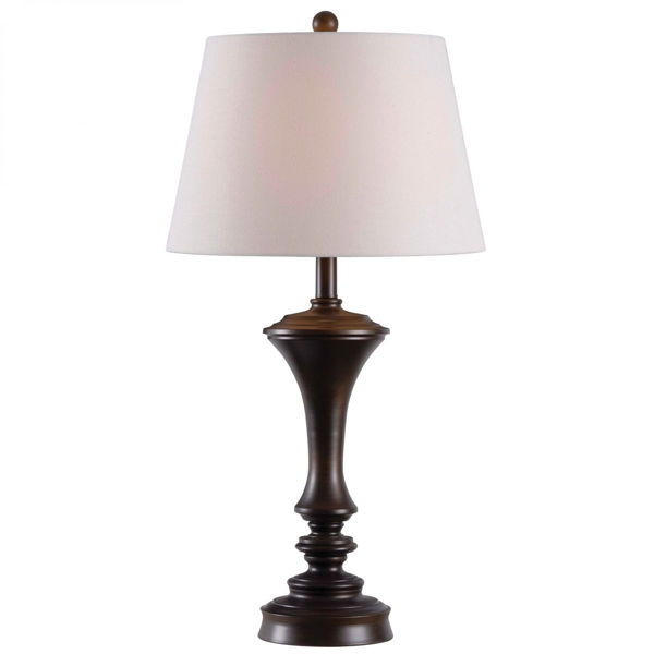 Picture of 2 Pack Turned Table Lamp