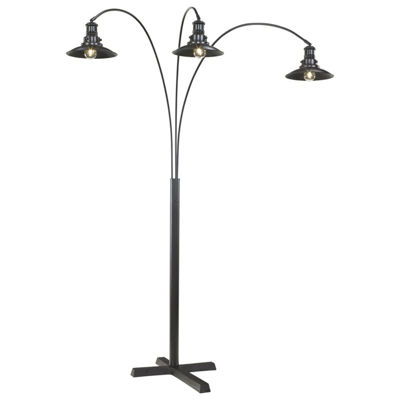 Picture of Sheriel 3 Metal Shade Arc Lamp