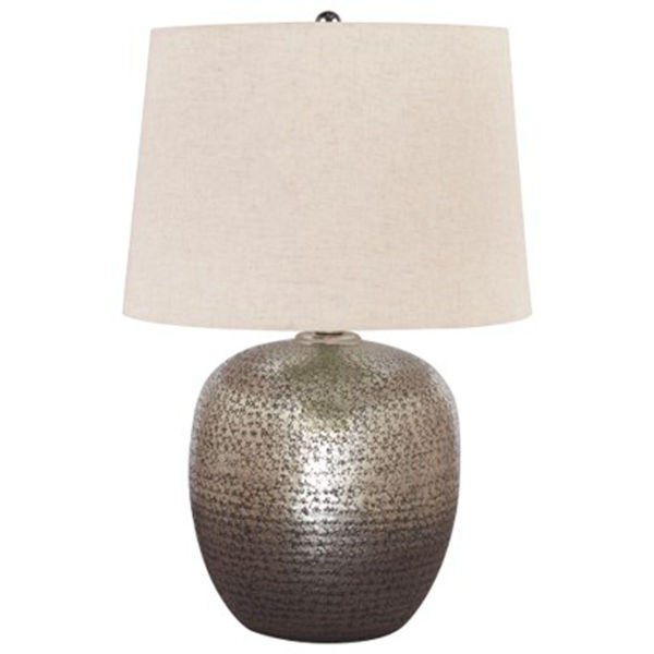 Picture of Magalie Silver Hammered Table Lamp