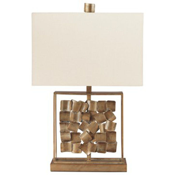 Picture of Evera Gold Sculpture Table Lamp