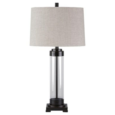 Picture of Talay Glass Cylinder Table Lamp