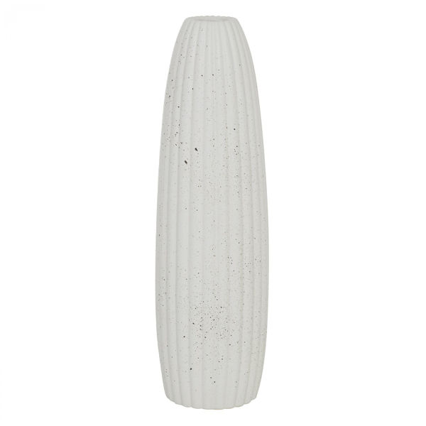 Picture of Tall White Ceramic Vase