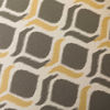Picture of Belle Gray & Yellow Geo Armless Chair