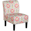 Picture of Belle Orange Medallion Armless Chair