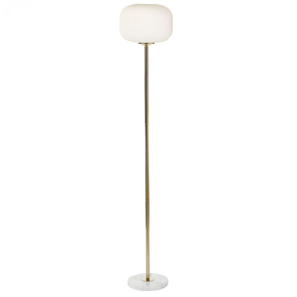 Picture of White Marble Metal Floor Lamp