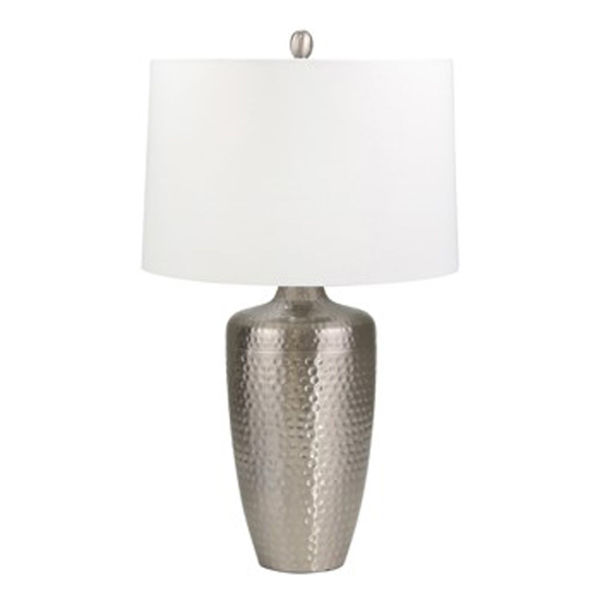 Picture of Silver Hammered Table Lamp