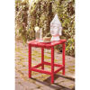 Picture of End Table Red