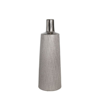 Picture of Silver Ceramic Vase 15IN