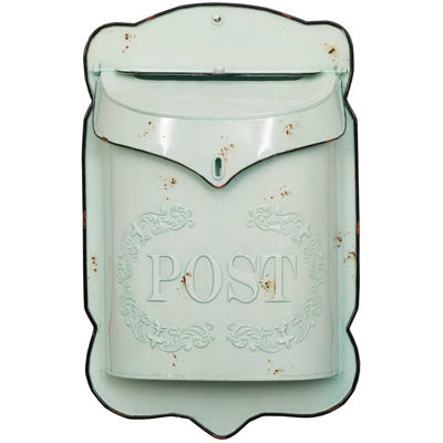 Picture of Light Blue Vintage Mailbox