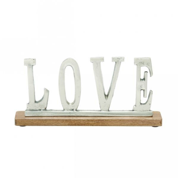 Picture of Aluminum & Wd Love Sign