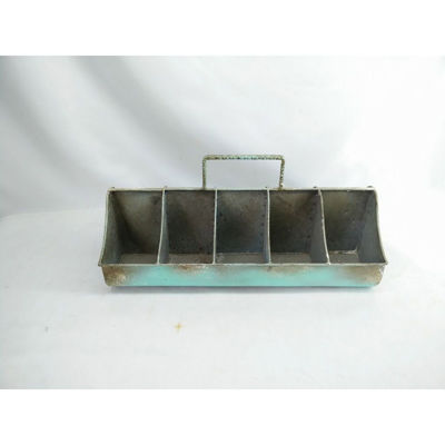 Picture of Blue Metal Slot Container