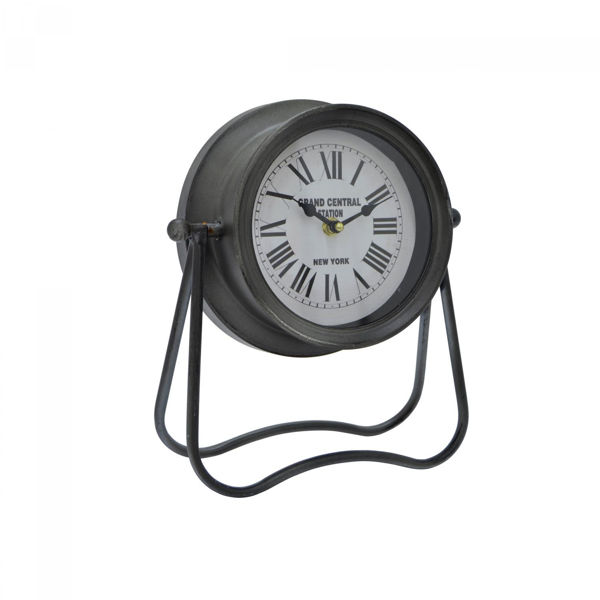 Picture of Galvanized Table Clock