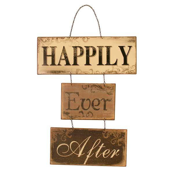 Picture of Happily Ever After 15x25 Metal