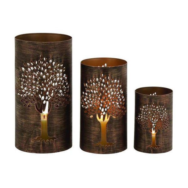 Picture of Set 3 Metal Tree Hurricanes