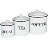 Picture of Set 3 Enamel Canisters